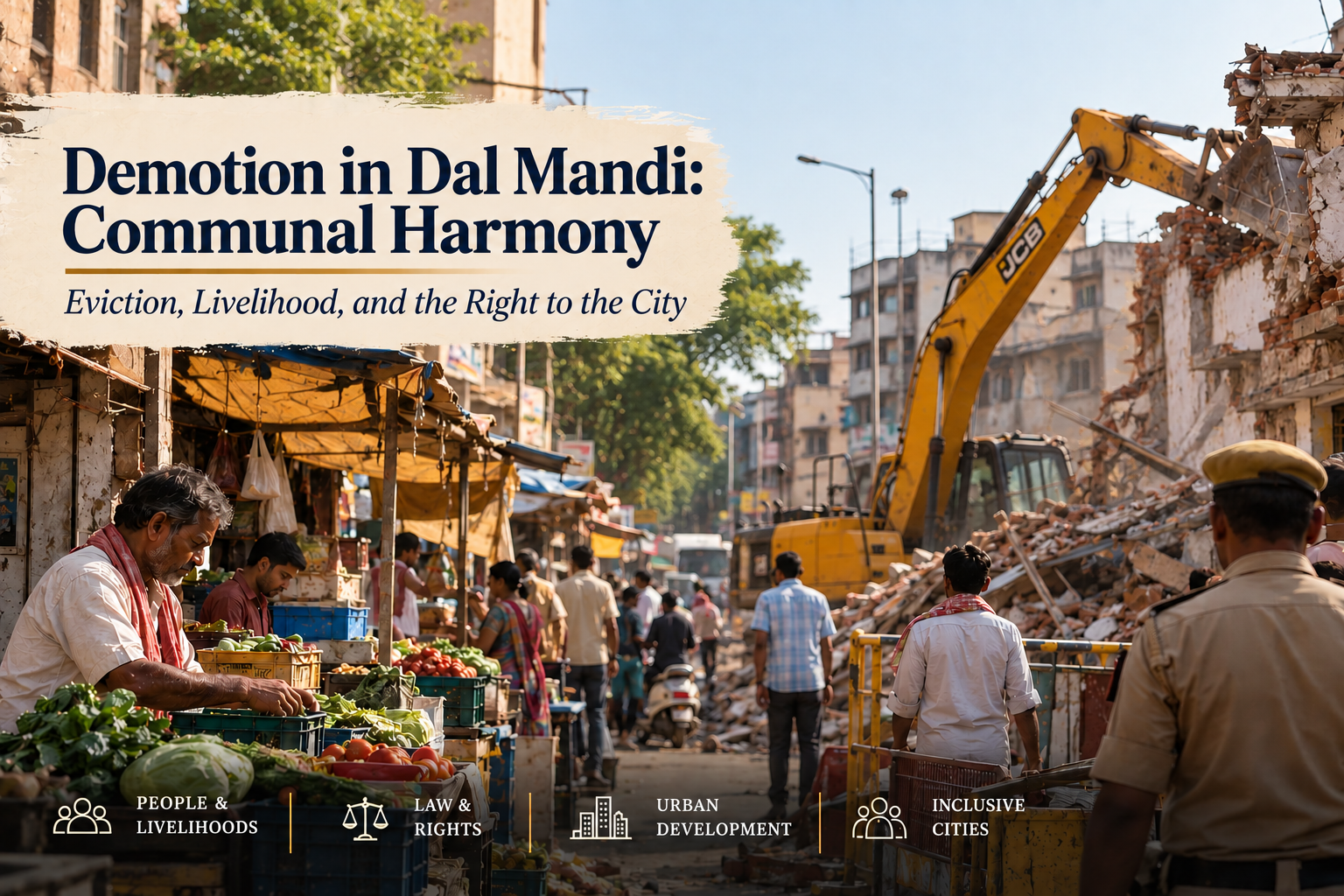 The Right to the City: Eviction, Livelihood, and the Dal Mandi Case